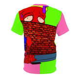 Lime Green & Hot Pink Bear Dripz Zilla Shirt