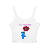 Sexy Dripz Pop (Multi-Colors) Crop Tank Top