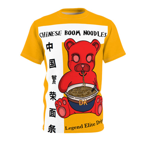 Chinese Boom Noodles Orange Shirt