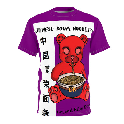 Chinese Boom Noodles Purple Shirt