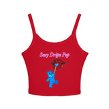 Sexy Dripz Pop (Multi-Colors) Crop Tank Top