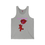 Sexy Dripz Pop (Multi-Colors) Unisex Jersey Tank