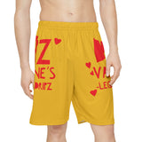 Valentine's Dripz (Yellow) Men's Sports Short