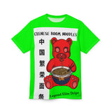 Chinese Boom Noodles Lime Green Shirt