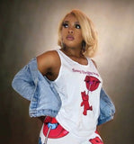 Sexy Dripz Pop (Multi-Colors) Unisex Jersey Tank