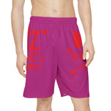 Valentine's Dripz (Pink) Men's Sports Short