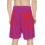 Valentine's Dripz (Pink) Men's Sports Short