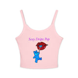 Sexy Dripz Pop (Multi-Colors) Crop Tank Top