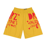 Valentine's Dripz (Yellow) Men's Sports Short