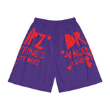 Valentine's Dripz (Purple) Men's Sports Short