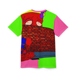 Lime Green & Hot Pink Bear Dripz Zilla Shirt